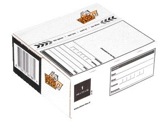 Postpakketbox 1 CleverPack wit 146x131x56mm, 25 stuks