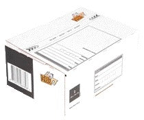 Postpakketbox 2 CleverPack wit 200x140x80mm, 25 stuks