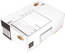 Postpakketbox CleverPack 240x170x80mm, 25 stuks wit