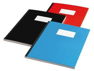 Qbasic A4 Harde Kaft Lijnschrift 160 Pag Assorti Kleuren