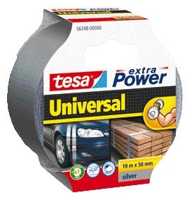 Duct tape tesa extra Power Uni 10m x 50mm grijs