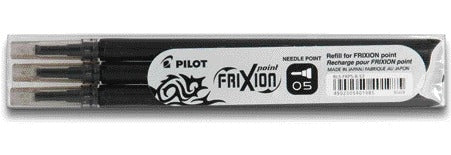 Pilot friXion BLS-FRP5 F uitgumbare inktvulling zwart met Hi-Tecpoint