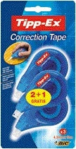 Tipp-Ex zijwaarts Correctieroller 4,2 mm x 12 m