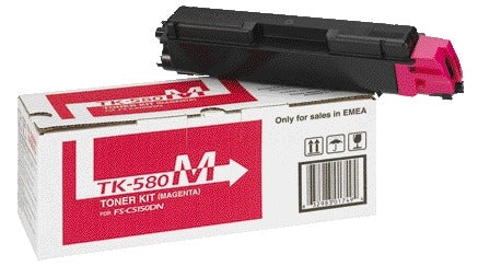 Kyocera TK-580M Rood Toner Cartridge (2.800 pagina's)