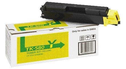 Kyocera TK-580Y Geel Toner Cartridge (2800 pagina's)