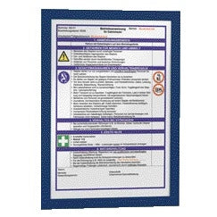DURAFRAME Durable A4 zelfklevend donkerblauw