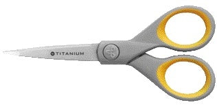 Kantoorschaar Westcott 130mm titanium legering, links- en rechtshandig