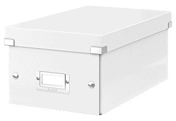 Leitz WOW Click Store Opbergdoos voor DVD’s, Wit