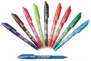 Pilot FriXion BL-FR7 M Zwart Herbruikbare Rollerpen - 2