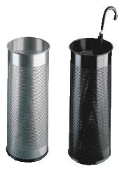 Zwarte Stijlvolle Paraplubak met Perforatierand A2900-0269 - 2