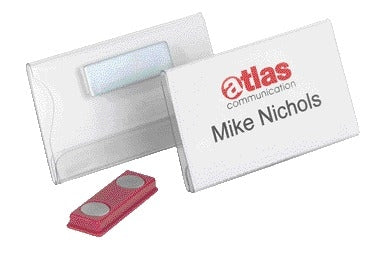 Durable Magneet-Badge 8116.19 40x75mm met Stevige Magnetische Bevestiging