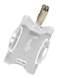 Durable Bedrijfspas Badge met Clip 54x85mm - 2