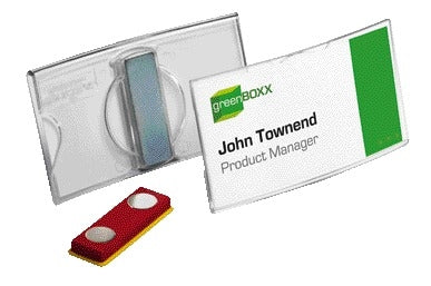 Durable Congresspeld Convex Met Magneet 40x75mm