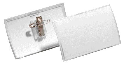 Click Fold badge 8211 met clip, uitvouwbaar 40x75mm