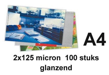 Lamineerhoes Quantore A4 216x303 mm 2x125 micron - 2