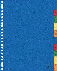 Kangaro A410FM A4 23-Ringen PP Venstertabs, 10 Dlg, Kleur