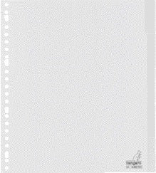Kangaro G405FM-B A4 23-Ringen PP V-Tabs, 5 Dlg, Grijs