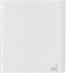 Kangaro G412FM-B A4 23-Ringen PP V-Tabs, 12 Dlg, Grijs