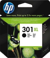 HP 301XL Zwart Inktcartridge – Origineel, tot 480 pagina’s