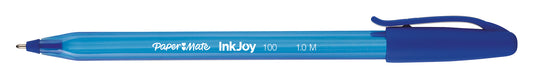 Papermate InkJoy 100 Valuepack Balpen M Blauw, 10 Stuks