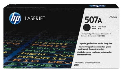 HP CE400A (507A) Zwarte Tonercartridge voor Kwalitatieve Afdrukken