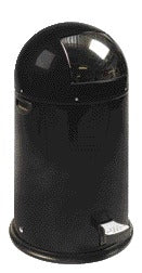 EKO Kickcan Pedaalemmer 33L Mat Zwart met pushklep