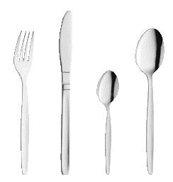 Amefa K09 Gebaksvork Chroomstaal 140mm (12st) - 2