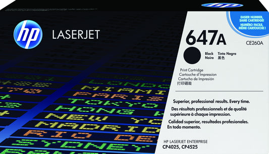 HP 647A Zwart Tonercartridge 8500 pagina’s, hoge capaciteit