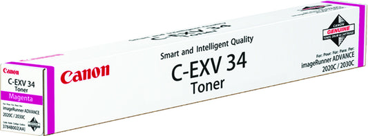 Canon C-EXV 34 Rood Toner met hoge capaciteit