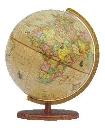 Globe Columbus Renaissance 30cm met Houten Voet