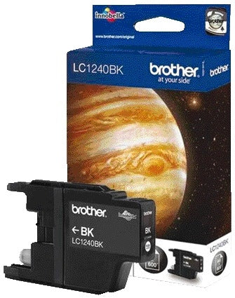 Brother LC-1240BK Zwart Inktcartridge 600 pagina’s