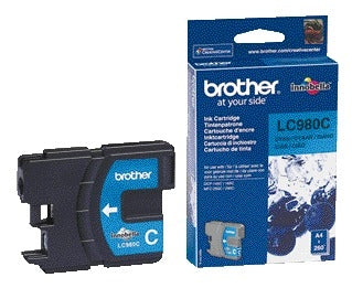 Brother LC-980C Blauw Inktcartridge 260 pagina’s