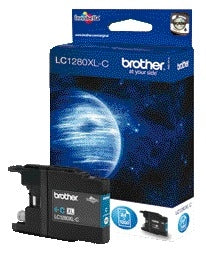 Brother LC-1280XLC Blauw Inktcartridge, 1200 Pagina’s