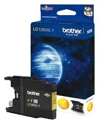 Inktcartridge Brother LC-1280XLY geel voor heldere afdrukken