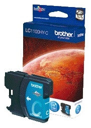 Brother LC-1100HYC Blauw Inktcartridge voor hoge volumes