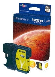 Brother LC-1100HYY Gele Inktcartridge - Extra Hoge Capaciteit