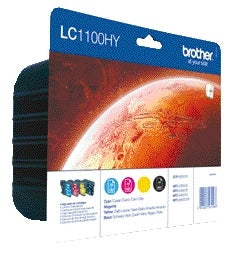 Brother LC-1100HYVALBP Multi-kleuren Inktcartridge voor hoge volumes