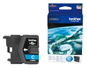 Brother LC-985C Blauw inktcartridge voor Brother printers