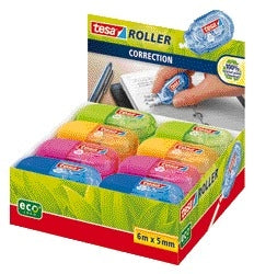 Correctieroller tesa eco mini 5mm x 6m, 16 stuks