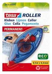 Lijmroller tesa eco permanent wegwerp 8,4mm x 8,5m