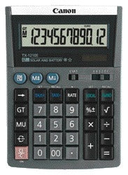 Canon TX-1210E 12-Cijferige Zakelijke Bureaucalculator