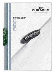 DURABLE Klemmap A4 3mm Swingclip Groen voor Presentaties en Documenten