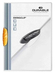 DURABLE Klemmap A4 6mm Swingclip Oranje voor Presentaties en Documenten