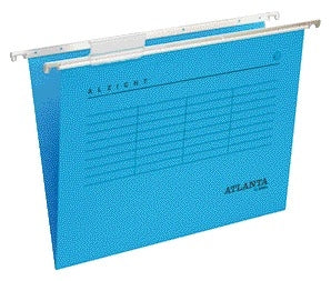 Hangmap Djois Alz A4 Front Recyclus V-bodem 225 g/m², Blauw