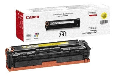 Canon 731 Geel Tonercartridge, 1500 pagina’s