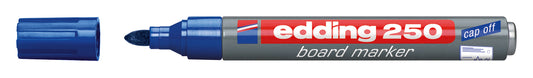 edding 250 Whiteboard Marker rond 1,5-3mm blauw, navulbaar