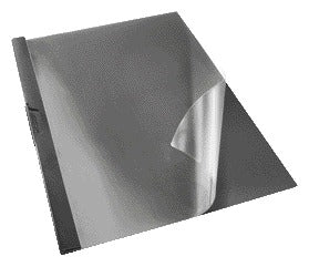 Durable Klemmap A4 zwart, 3mm capaciteit, metalen klem