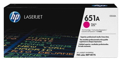 HP CE343A 651A Rode Tonercartridge - Origineel