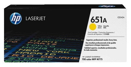 HP CE342A 651A Gele Tonercartridge