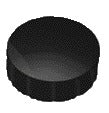 Magneet MAUL Solid Ø15mm 150gr Zwart voor Presentaties